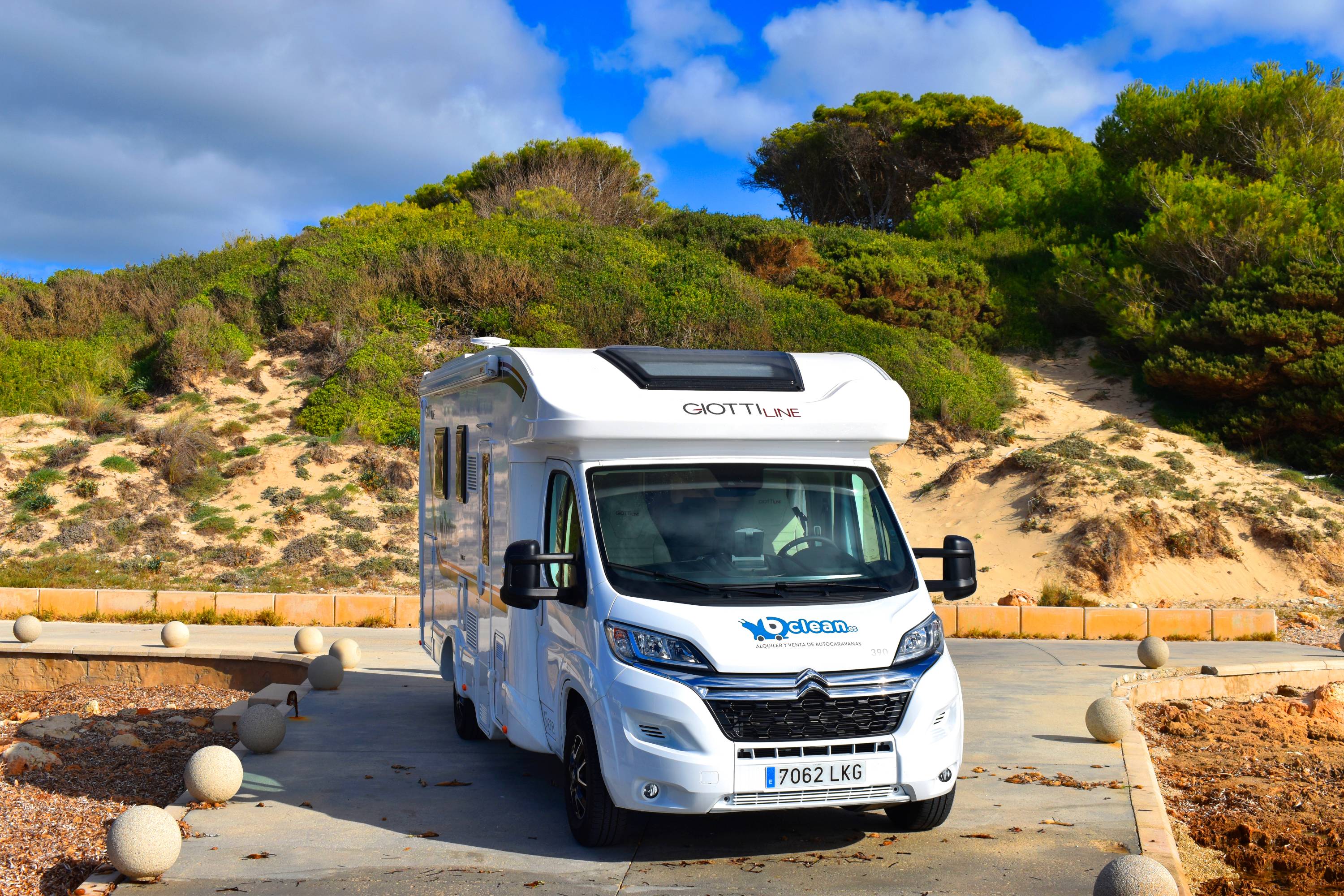 Alquiler de autocaravanas BClean Autocaravanas Menorca